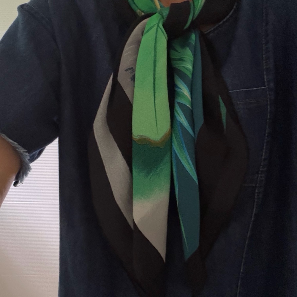 Fendi silk scarf